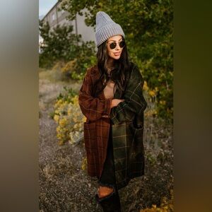 Dressed in Lala Scorpio OG Half +
Half Oversized Coat L/XL boho Indie Sleaze